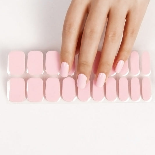 Clear Jelly Stamper Gel-ly Wraps - Baby Pink (001)