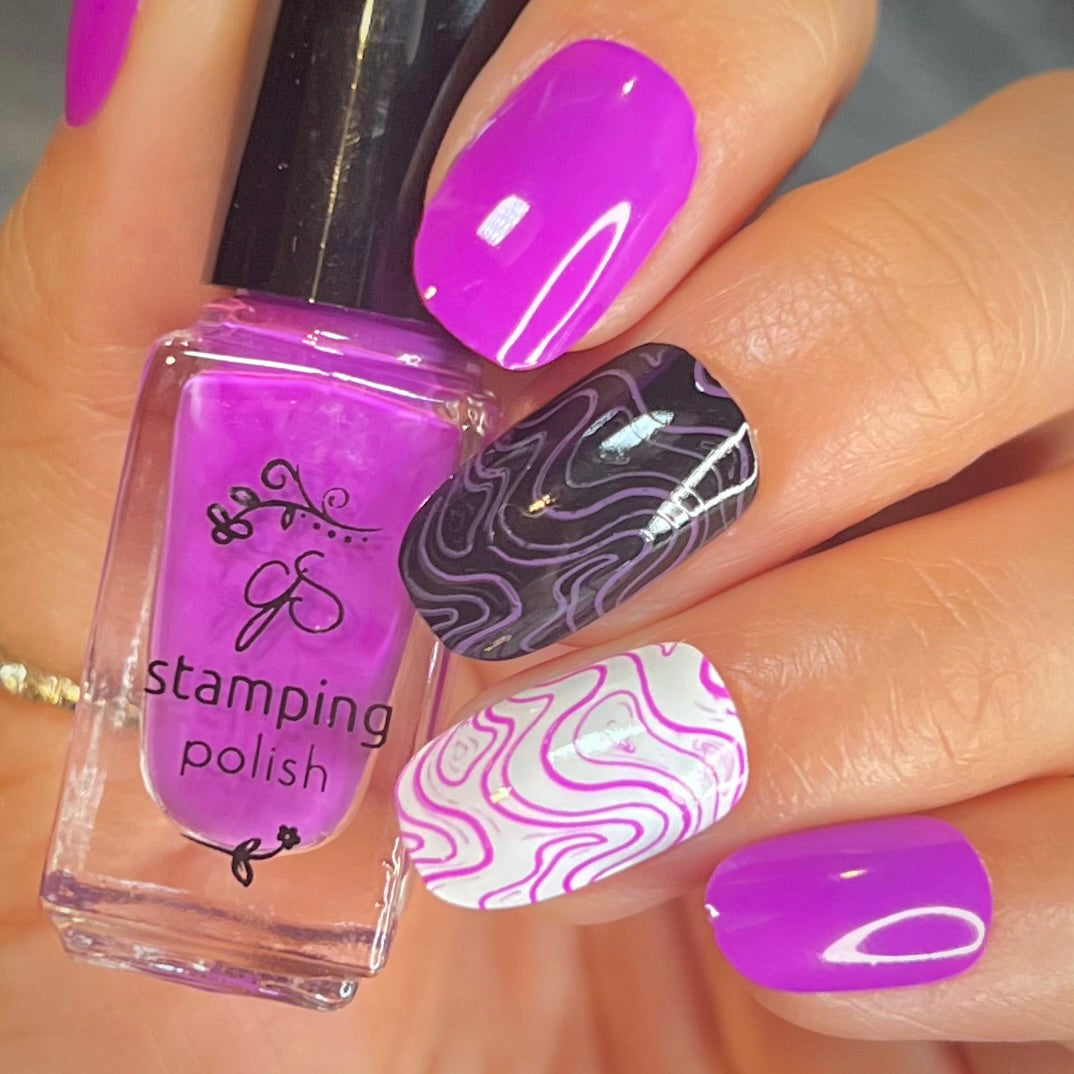 #18 I Brought Beverages - Nail Art Stamping Color (5 Free Formula)