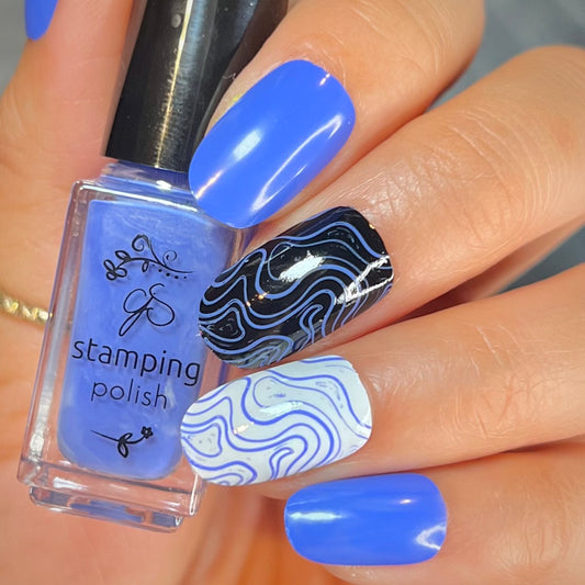 #25 Perry-Wink-le - Nail Art Stamping Color (5 Free Formula)