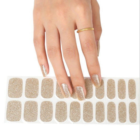 Clear Jelly Stamper Gel-ly Wraps - Gold (026)