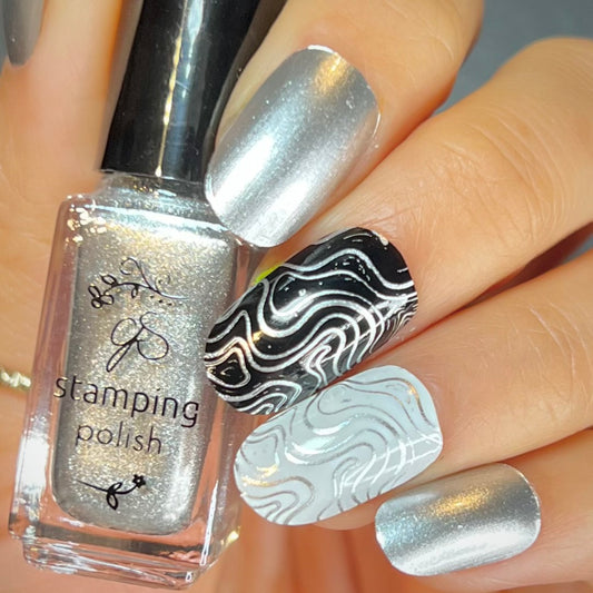 #4 Steal the Show - Nail Art Stamping Color (5 Free Formula)