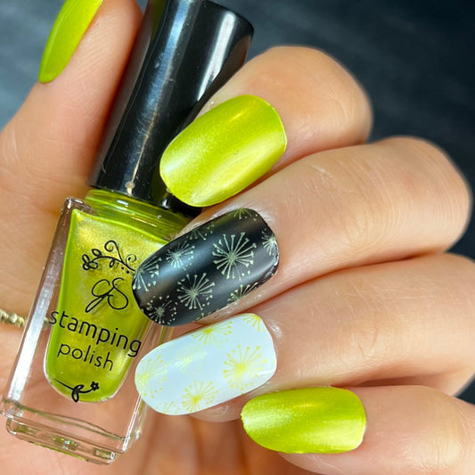 #44 Sassy Monster - Nail Art Stamping Color (5 Free Formula)