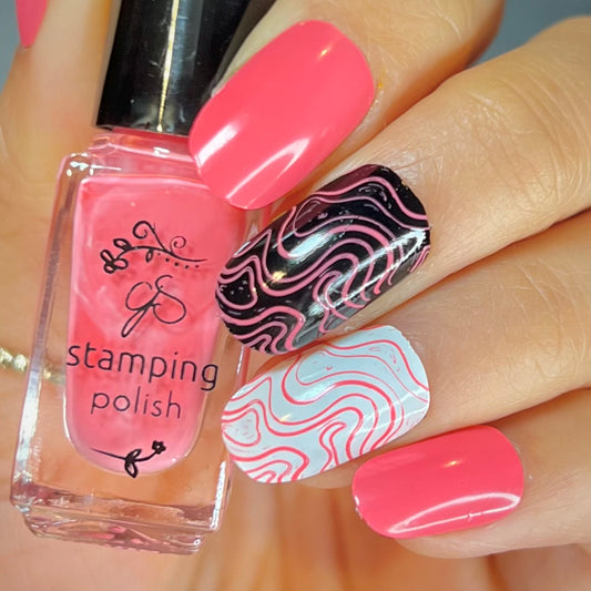 #6 KaPink - Nail Art Stamping Color (5 Free Formula)