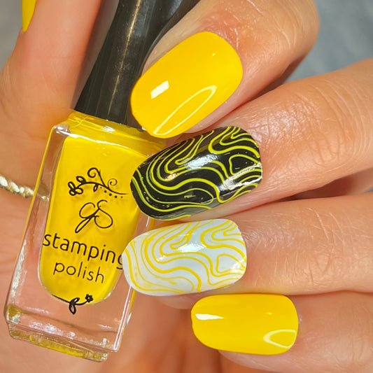 #8 You are my Sunshine - Nail Art Stamping Color (5 Free Formula)
