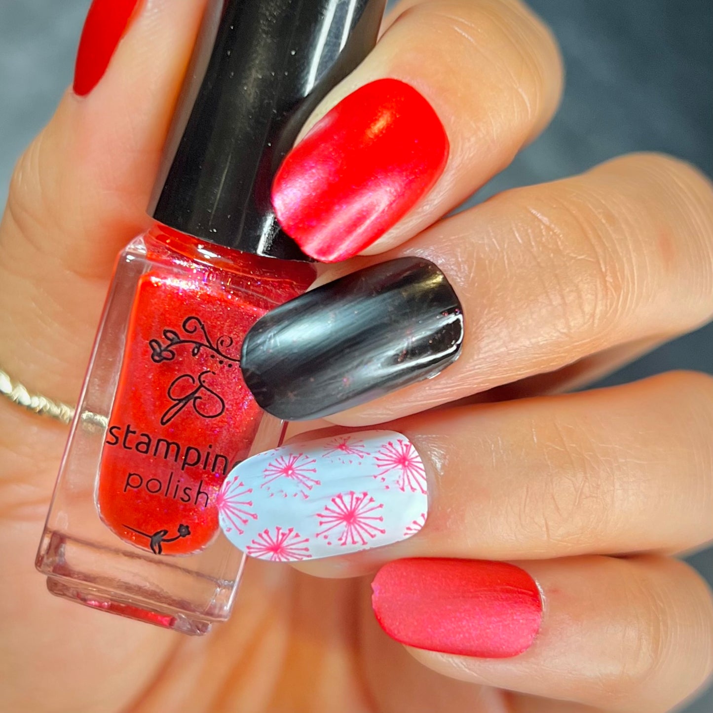 #125 Love Bite - Nail Art Stamping Color (5 Free Formula)