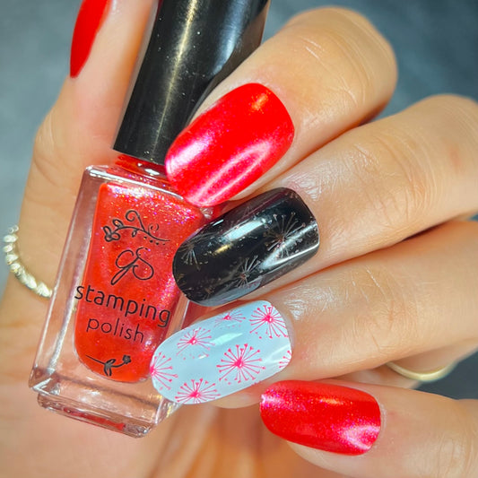 #125 Love Bite - Nail Art Stamping Color (5 Free Formula)