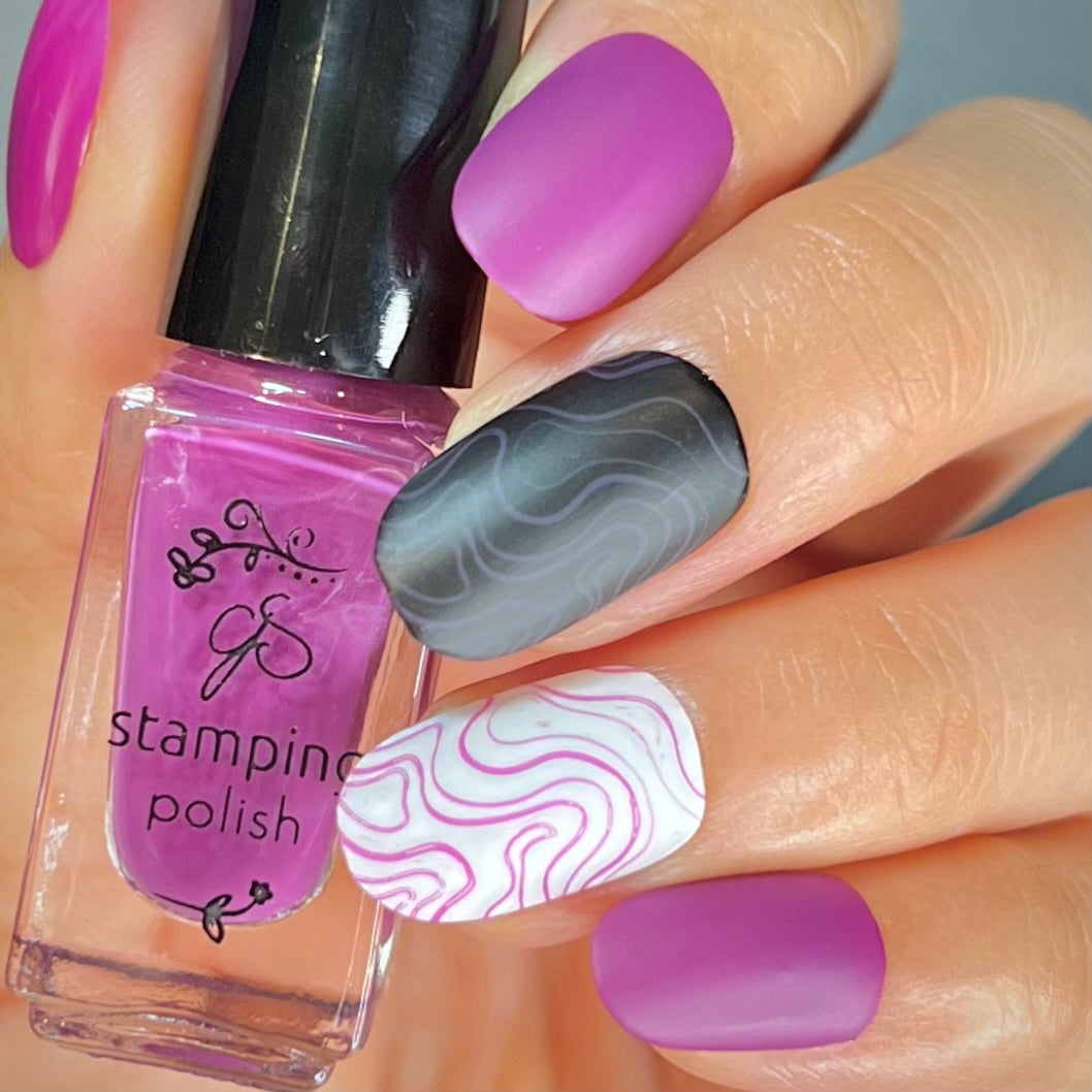 #131 - Pickled Beet (Sheer) - Nail Art Stamping Color (5 Free Formula)