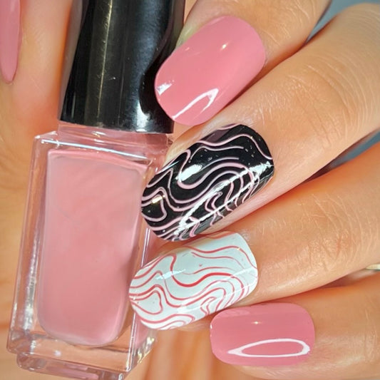 #133 - Sugarplum Pink - Nail Art Stamping Color (5 Free Formula)