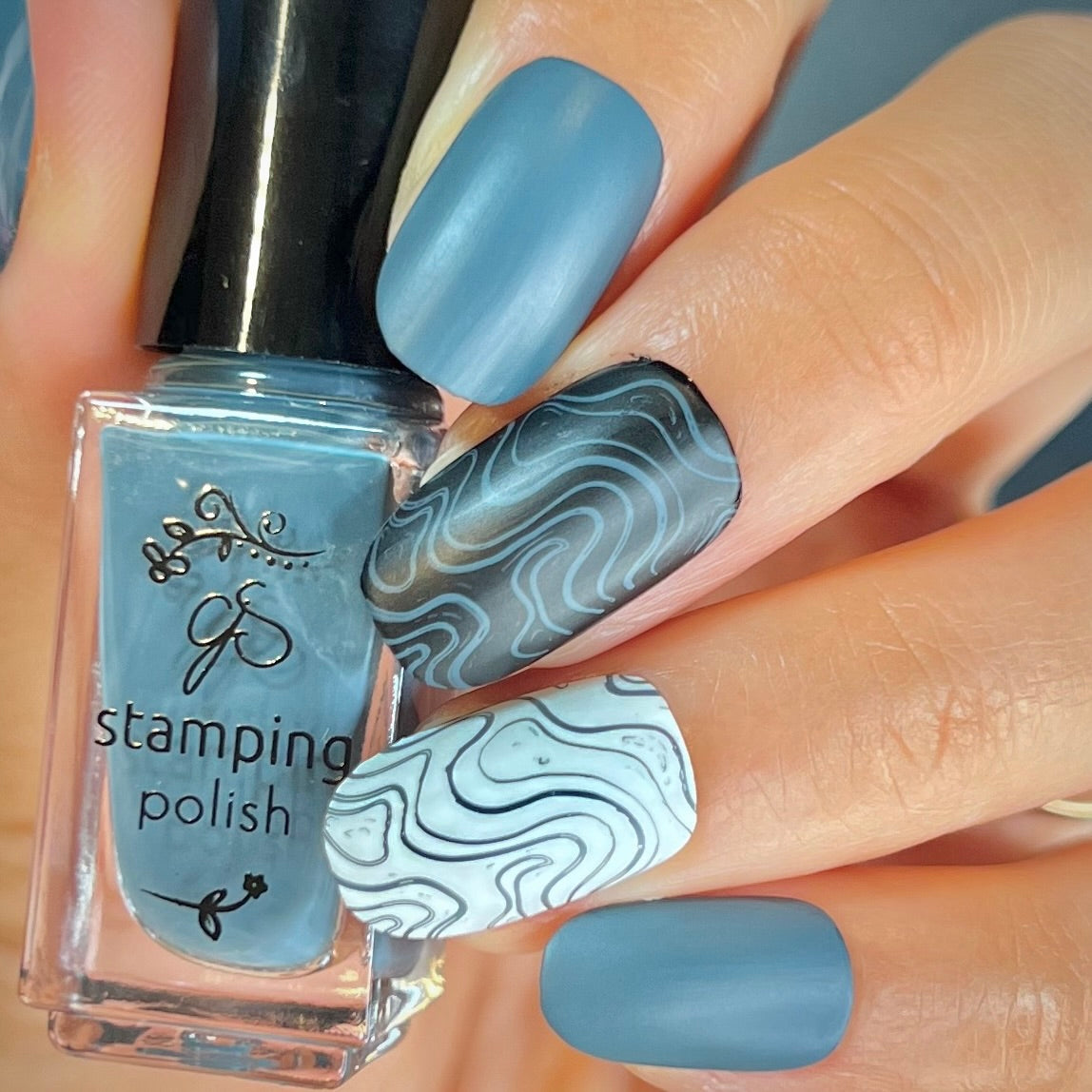 #138 - The Silent Knight - Nail Art Stamping Color (5 Free Formula)