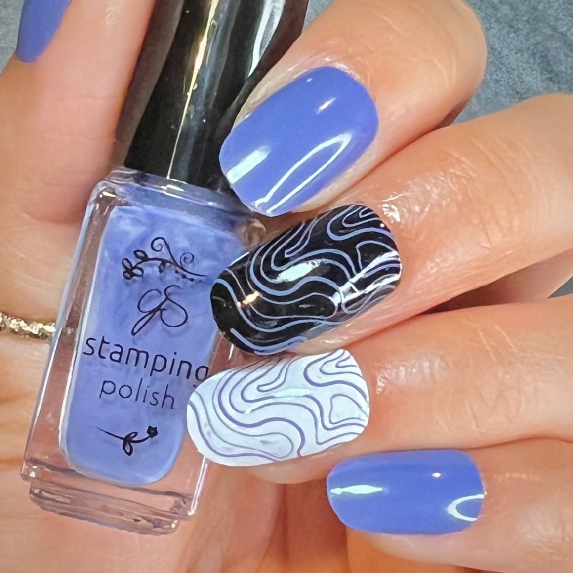 #154 Lilac - Nail Art Stamping Color (5 Free Formula)