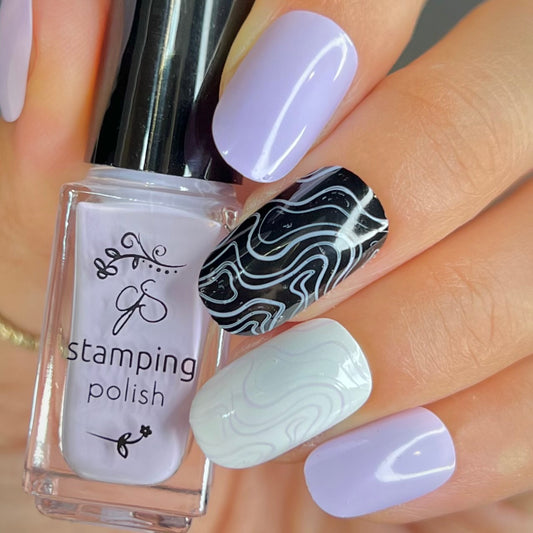 #155 Baby's-Breath - Nail Art Stamping Color (5 Free Formula)