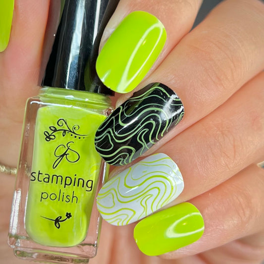 #156 Green Ginger - Nail Art Stamping Color (5 Free Formula)