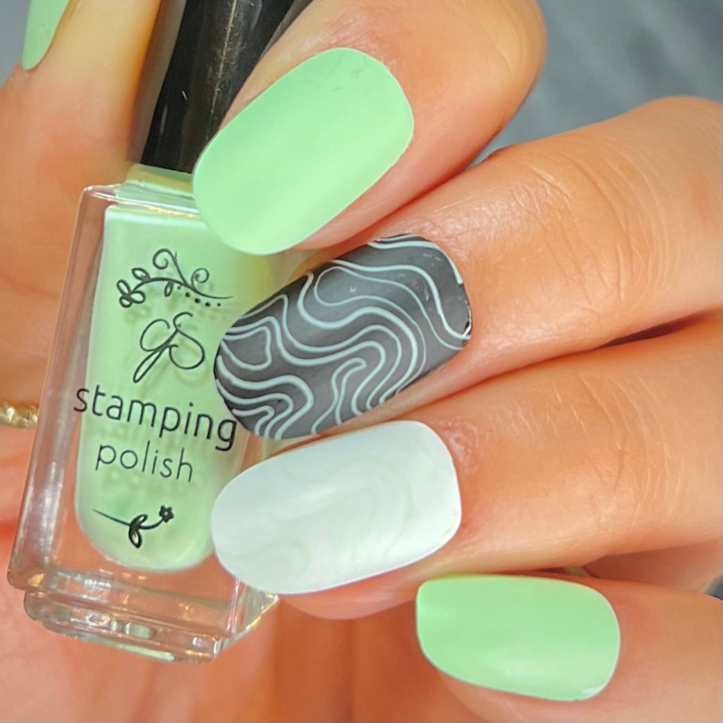 #158 Matcha - Nail Art Stamping Color (5 Free Formula)