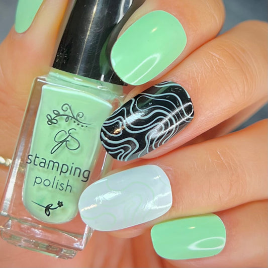 #158 Matcha - Nail Art Stamping Color (5 Free Formula)