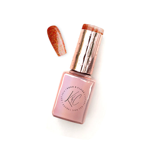 0158 - Prissy Papaya Gel Polish KoKo & Claire