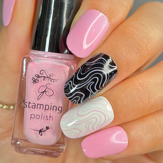 #162 Babydoll - Nail Art Stamping Color (5 Free Formula)