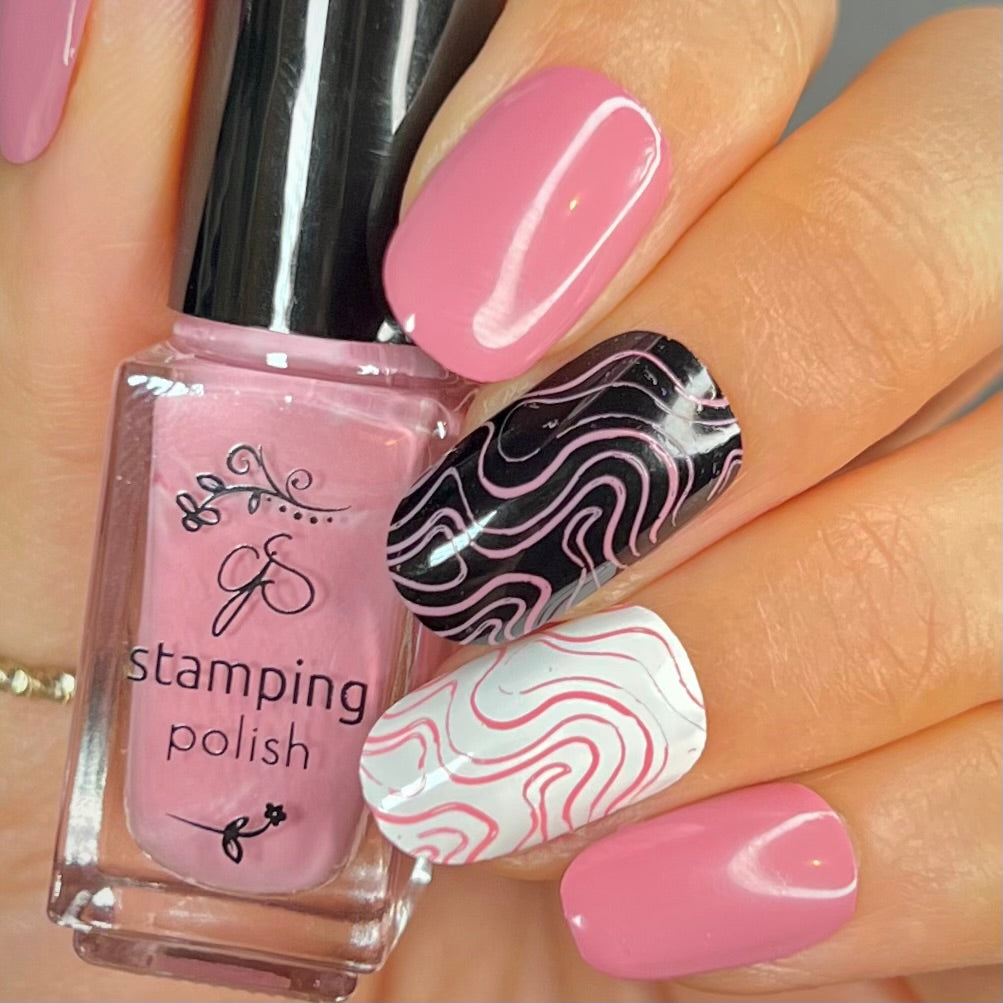 #163 Blushing Beauty - Nail Art Stamping Color (5 Free Formula)