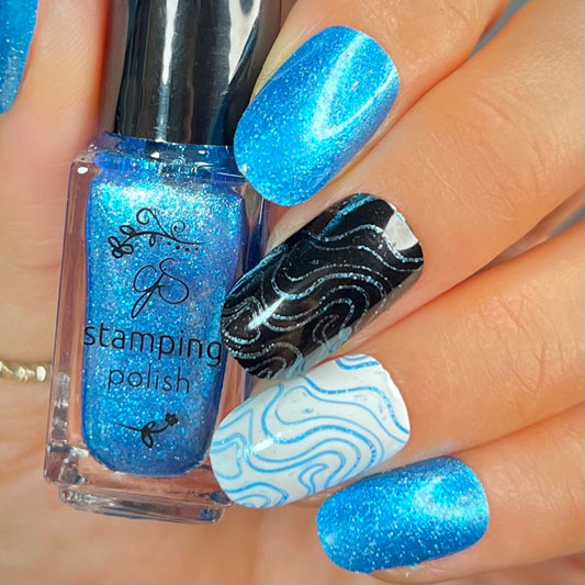 #167 Peacock's Dream - Nail Art Stamping Color (5 Free Formula)