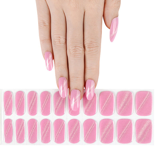 Clear Jelly Stamper Gel-ly Wraps - Baby Pink Cat-Eye (169)