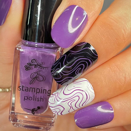 #169 Eggplant - Nail Art Stamping Color (5 Free Formula)