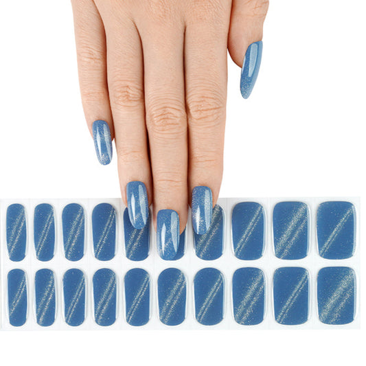 Clear Jelly Stamper Gel-ly Wraps - Blue Cat-Eye (170)
