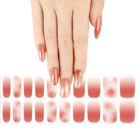 Clear Jelly Stamper Gel-ly Wraps - Blush Marble Pattern (174)