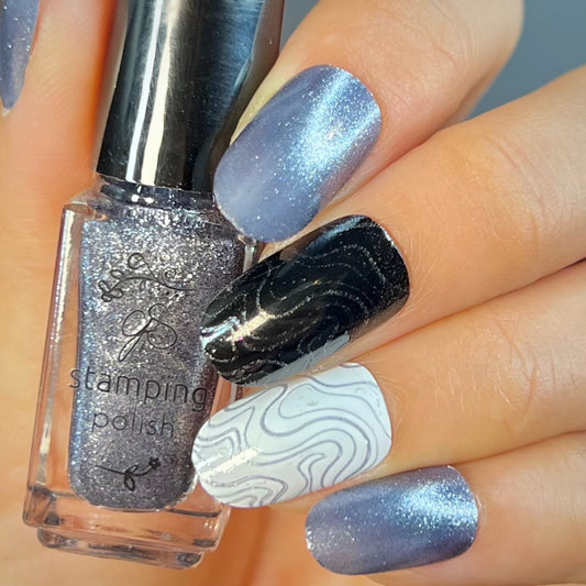 #177 Space Jam - Nail Art Stamping Color (5 Free Formula)