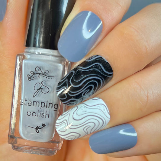 #178 Gunmetal - Nail Art Stamping Color (5 Free Formula)
