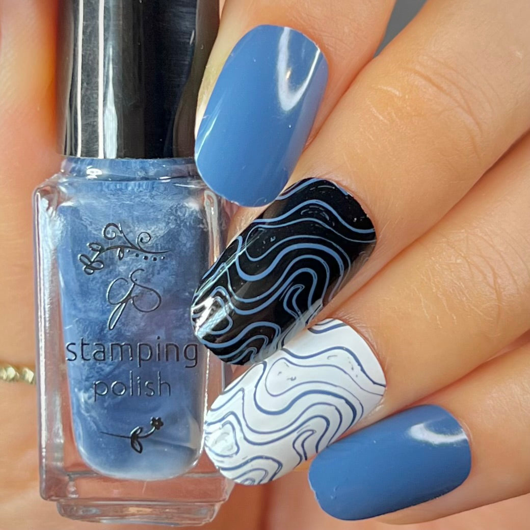 #182 Shipwreck - Nail Art Stamping Color (5 Free Formula)