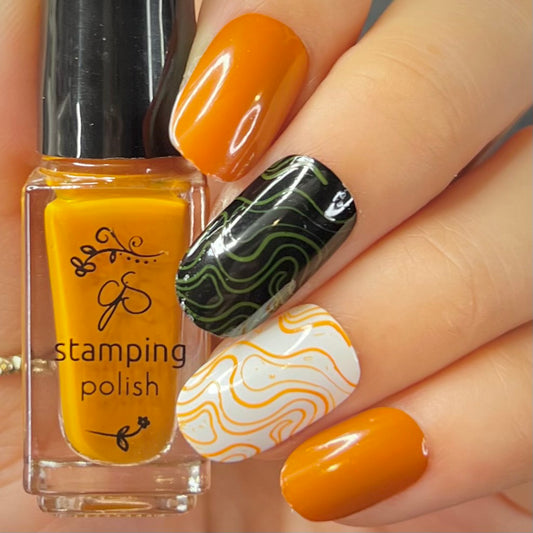 #192 Pumpkin Spice - Nail Art Stamping Color (5 Free Formula)