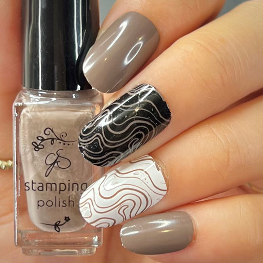 #197 Mocha - Nail Art Stamping Color (5 Free Formula)