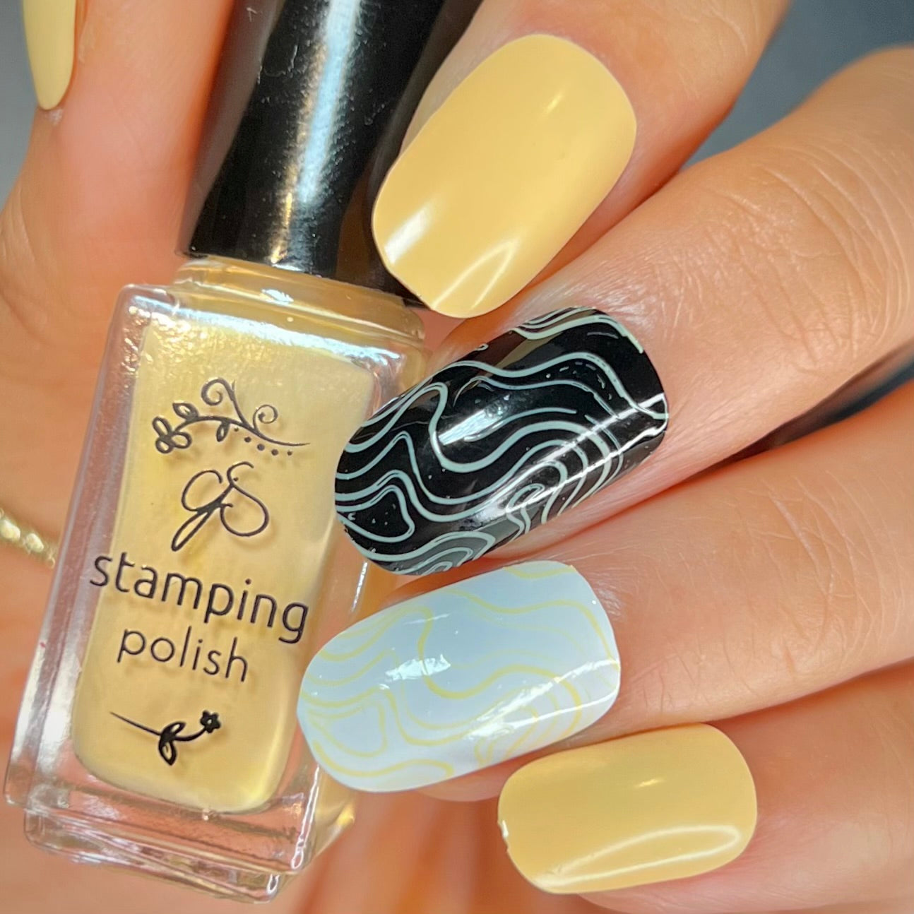 #206 Buttercream - Nail Stamping Color (5 Free Formula)