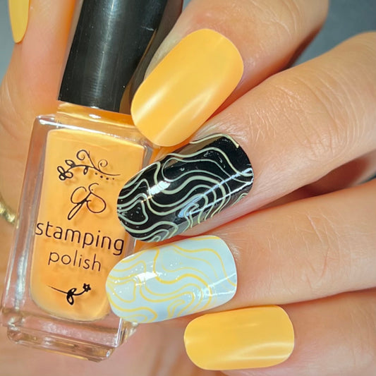 #210 Peach Parfait - Nail Art Stamping Color (5 Free Formula)