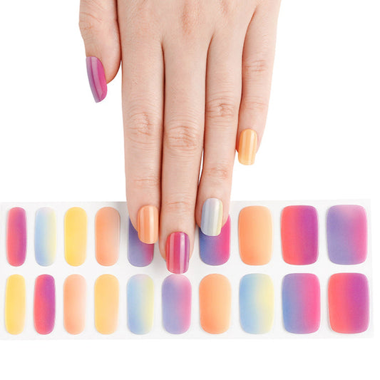 Clear Jelly Stamper Gel-ly Wraps - Multi-Color Bright (214)