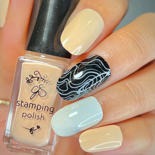 #219 Crème Anglaise - Nail Art Stamping Color (5 Free Formula)