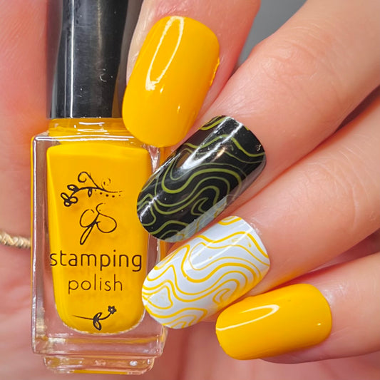 #224 Buttercup - Nail Art Stamping Color (5 Free Formula)