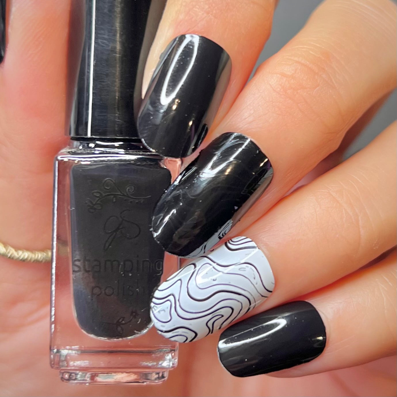 #227 Panther - Nail Stamping Color (5 Free Formula)
