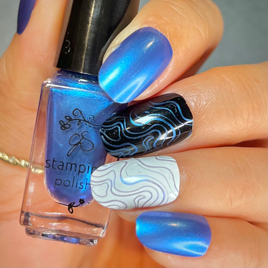 #27 The Eyes of a Unicorn - Nail Art Stamping Color (5 Free Formula)