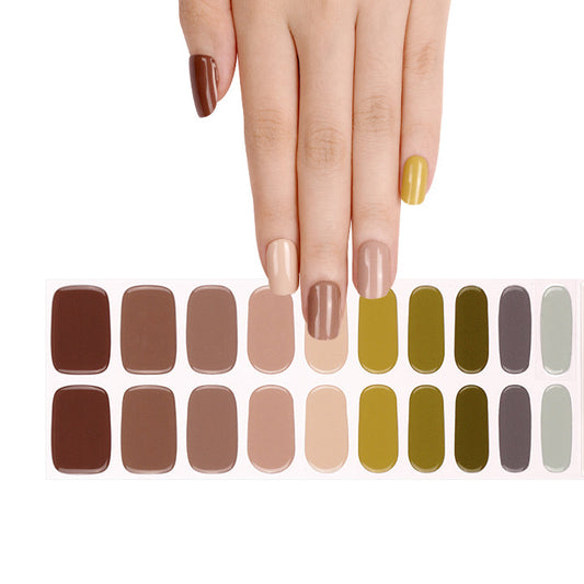 Clear Jelly Stamper Gel-ly Wraps - Multi-Color Earth (282)