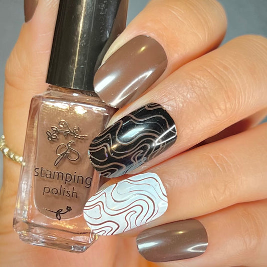 #31 You Had Me at Chocolate - Nail Art Stamping Color (5 Free Formula)
