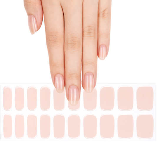 Clear Jelly Stamper Gel-ly Wraps - Light Nude (391)
