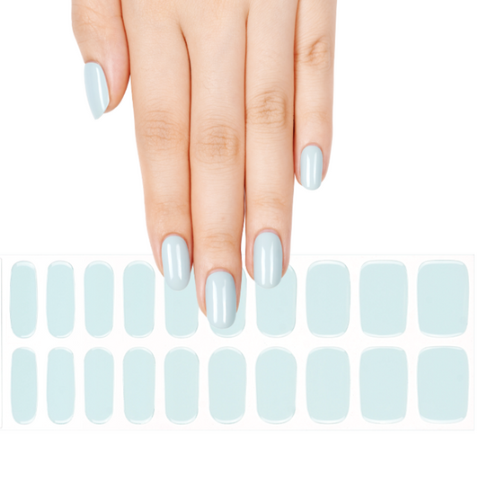 Clear Jelly Stamper Gel-ly Wraps - Light Blue (396)