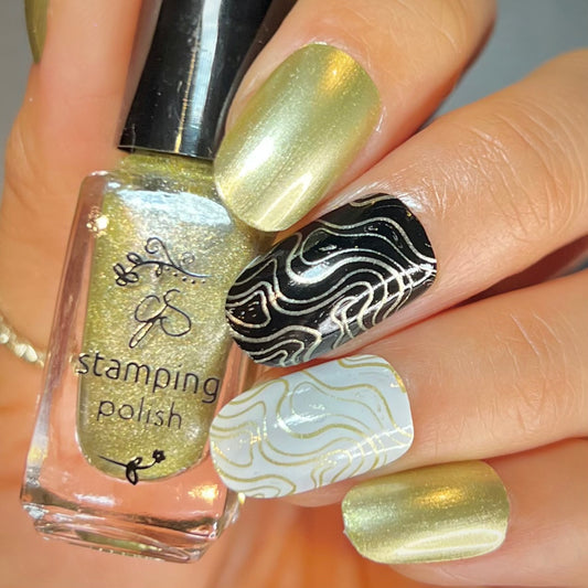 #46 Enchanted Slippers - Nail Art Stamping Color (5 Free Formula)