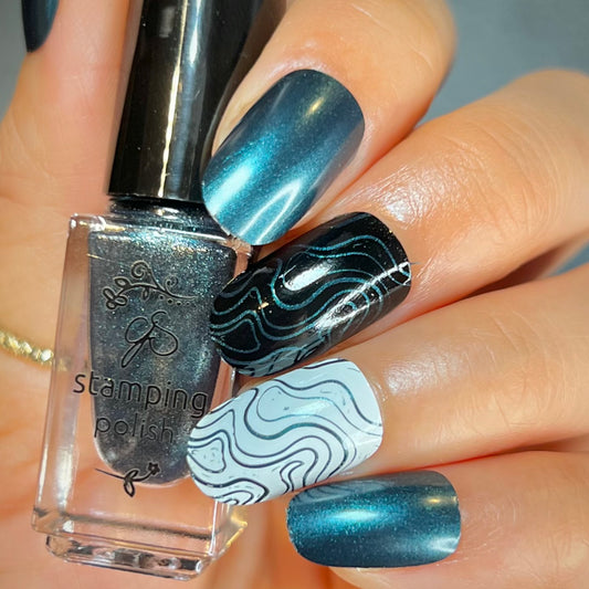 #52 Jazz Not Blues - Nail Art Stamping Color (5 Free Formula)