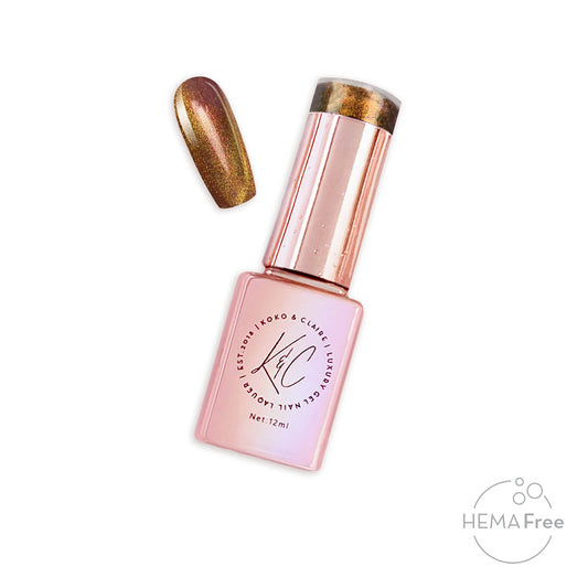 0558 Crimson Sleigh (Cat-eye, Hema-free) - KoKo & Claire Gel Polish