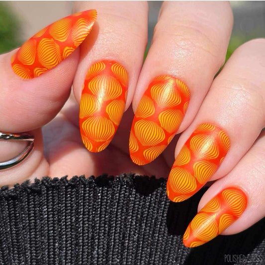 We be Trippin! (CjS-167) Etched Nail Art Stamping Plate