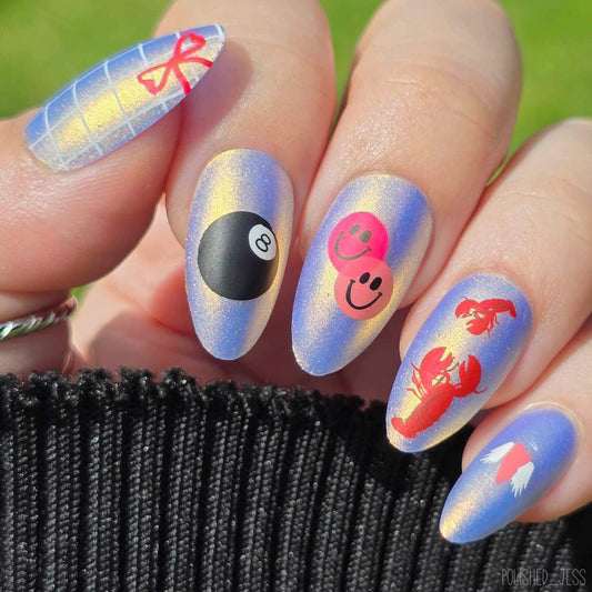 Call Me If You Get Lost (CjS-378) Etched Nail Art Stamping Plate