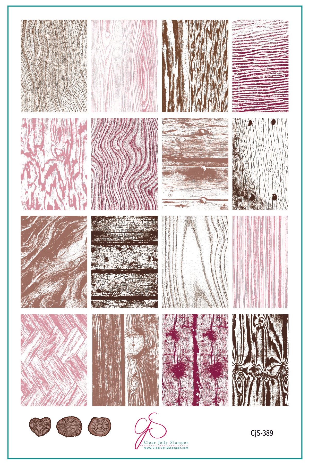 Knotty but Nice (CjS-389) Steel Nail Art Layered Stamping Plate