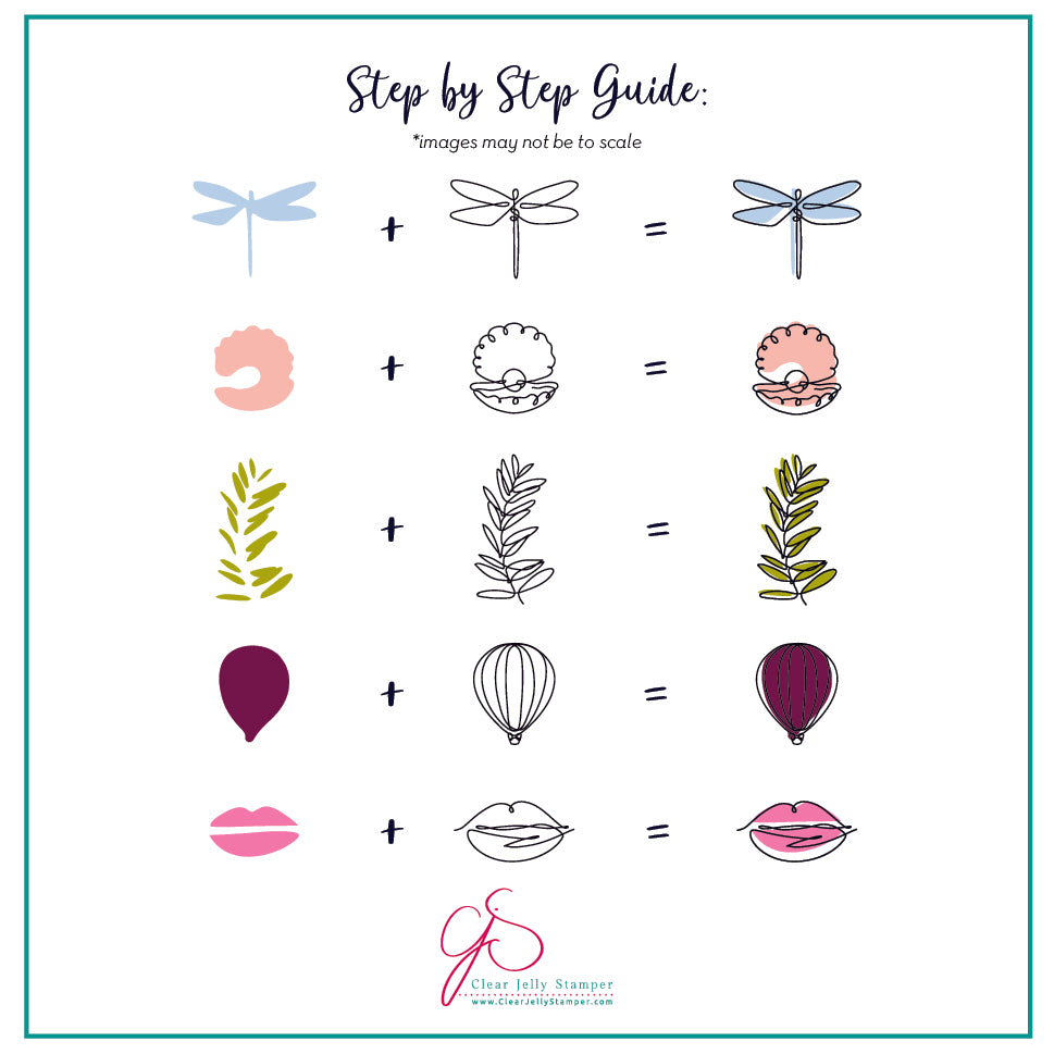 Beginner Edition (CjS-B-FIVE) Steel Nail Art Stamping Plate