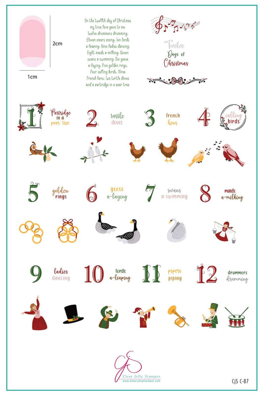 clear-jelly-stamper-layered-nail-art-stamping-plate-inspo-card-with-colorful-designs-of-the-twelve-days-of-christmas